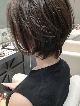 オレンジポップ 南行徳店(ORANGE POP) 大人可愛い小顔前下がりエアリーボブ