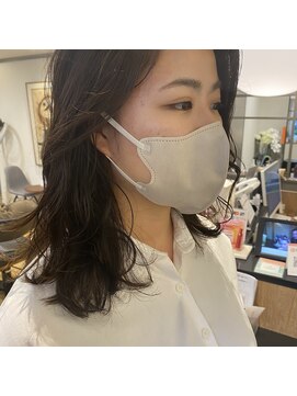 アルマヘアー(Alma hair by murasaki) ◎パーマを活かしたミディアムスタイル◎