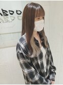 【TABOO Central】インナーカラー☆ホワイトベージュ