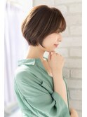 【canon】大人可愛い☆前下がりショートボブ