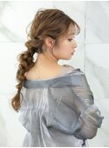 【AUBE HAIR】編みおろしルーズヘア