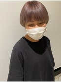 【新宿 studio noll.】ピンクアッシュ×マッシュ