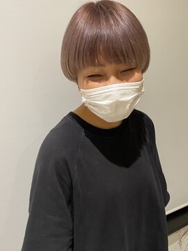 スタジオ ノル(studio noll) 【新宿 studio noll.】ピンクアッシュ×マッシュ