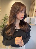 【韓国ヘア】顔まわり韓国カット