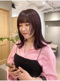 【LOREN】 ブリーチ無しピンクラベンダー