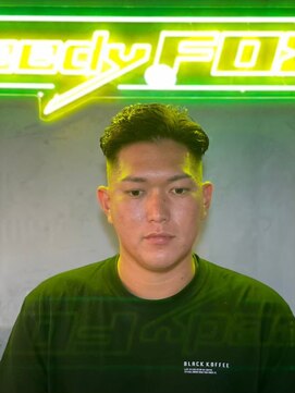 グリーディーフォックス 三軒茶屋(GreedyFOX) 波巻き/マッシュパーマ/ウルフ/ハイライト<理容室>三軒茶屋