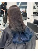 【ALIVE吉祥寺】グラデーションカラーブルー