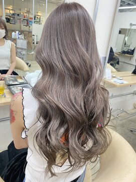 ファンド 千葉(fand) グレージュ/ラベンダー/ロングヘア/MANAM