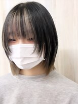 ヘアショップ ホップエム(HAIR SHOP HOP M)&nbsp;ストレートボブウルフ/ウルフカット/ウルフ女子/顔まわり