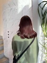クリアーオブヘアー 一社店(clear OF HAIR) ピンク＋オレンジ
