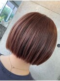切りっぱなしボブ