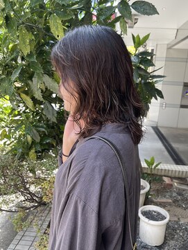 インビテーション 名古屋(invitation) #ミディアムパーマ