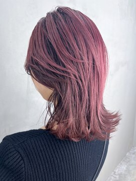 アイティーバイアルバム 下北沢店(IT by ALBUM) ニュアンスカラーベビーピンクミルクティーピンク美髪_ba489821