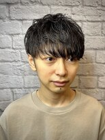 ヘアサロン 銀座マツナガ新宿店(hair salon)&nbsp;メンズゆるふわニュアンスパーマ【新宿/理容室/バーバー】