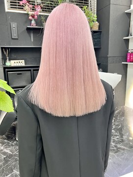 チュダック(ChuDuck) 韓国風《ペールピンク》ハイトーン/ケアブリーチ/ダブルカラー