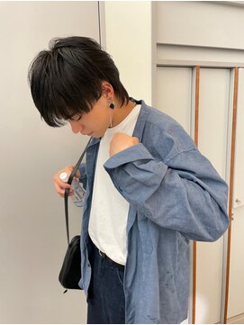 ローレン(LOREN) ベリーショート/ダークアッシュ/ニュアンスパーマ/韓国マッシュ