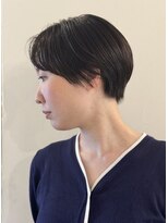 キミドリ(KIMIDORI) 黒髪スタイルひし形小顔ショート【恵比寿KIMIDORI】