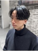 men's hair ☆ ビジネスセンターパート