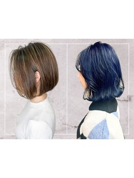 髪に関わるお悩み診断からスタートする経験豊富なスタイリストの高い技術力で、あなたの理想を叶えます。