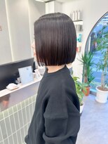 ロンド ブランシュ 錦糸町北口(Lond blanche)&nbsp;◎メルティカラー×ブリーチなしボブ韓国 錦糸町