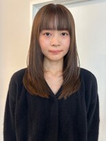 パーク 福岡天神西通り店(parc)&nbsp;レイヤーカット　オリーブベージュ　透明感　艶髪　似合わせ