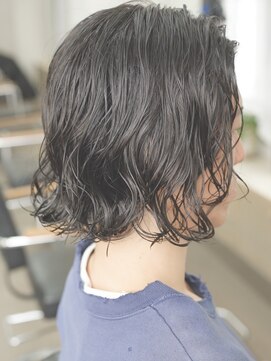 ユノ(juno) メンズミディアムパーマ スパイラルパーマ ボブパーマ