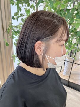 ヨール(YOL) 大人可愛いショート/小顔/ハイライト/白髪ぼかし/30代/40代