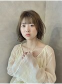 ボブ 20代30代40代ヘア 切りっぱなし 三ノ宮