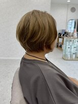 ロエン 西岡崎店(ROEN)&nbsp;丸みショート/ショート/ミルクティーベージュ/ベージュカラー