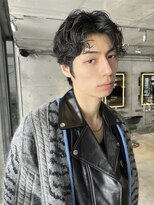 スクリーンギンザメゾン 銀座(SCREEN GINZA MAISON.)&nbsp;サーフカール/スパイキーショート/ブルーブラック