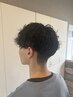 【men'sクーポン】 カット＋ハーフパーマ→￥10450