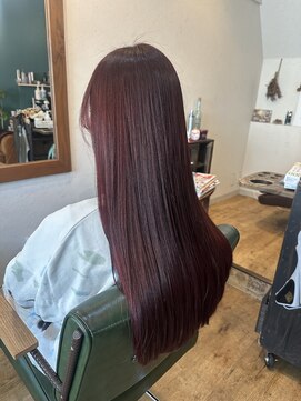ヘアーサロン クレフ(Hair salon CLEF) ブリーチ無しカラー