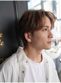 フェザーパーマニュアンスパーマセンターパートニュアンスパーマ