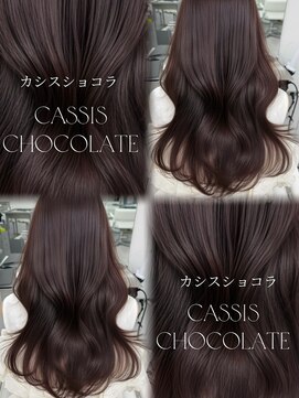 アマトウキョウ アユンチェ(AMA TOKYO×AYUNCHE) 韓国ヘア 透明感カラー 2wayバング レイヤーカット 顔周り