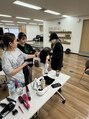 エストヘアーノエル 川崎店(est hair Noel)&nbsp;毎年講師をさせてもらってるアカデミーの風景◎