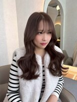 ジーナ  札幌大通(Zina)&nbsp;美髪＊ラベンダーグレージュ＊小顔レイヤー＊Zina札幌大通