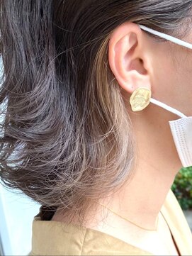 アルファ(alpha) 大人ガーリー/ダークアッシュ/似合わせカット/ミディアムレイヤ