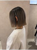 切りっぱなし/バレイヤージュ
