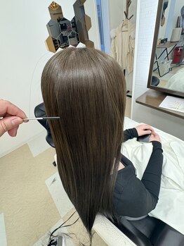 スラック(SLACK.)の写真/憧れの艶髪ストレートは、髪質改善『LUMIRA』トリートメントで♪