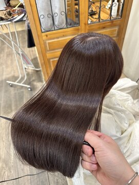 ブローテ ヘアアンドメイク(brote hair&make) 髪質改善トリートメントカラー