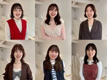 meltのスタイリストのご紹介♪