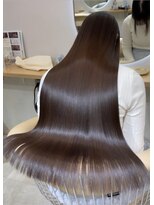 サンド 池袋(sand) 艶髪ストレート×髪質改善縮毛矯正ロング