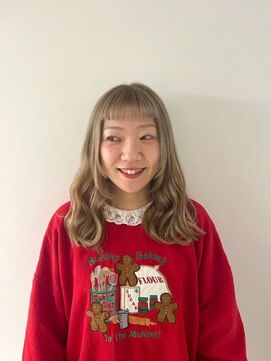 ロマリア 渋谷 渋谷宮益坂(Lomalia) 前髪イメチェンベージュ[渋谷駅/ダブルカラー/ケアブリーチ]