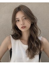 《韓国式透け感カラー×韓国式レイヤーカット》で美髪美人★［[韓国/顔まわりカット/レイヤーカットmen's］