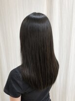 ココカラヘアー ニコ(cococara hair nico)&nbsp;レイヤー/縮毛矯正/透明感ブルーブラック