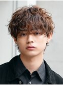 緩めパーマシャドウパーマツイストスパイラルパーマルーズパーマ