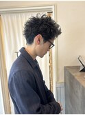 スパイキーパーマ