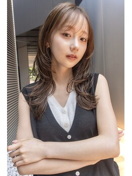 エル(EL by green)の写真/☆KAMI CHARISMA 2026 受賞店の系列店舗☆ナチュラルだけど今っぽく。毛流れを調整して抜け感スタイルに◎