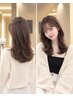 【小顔レイヤーカット♪】カット+髪質改善カラー＋集中補修￥9400