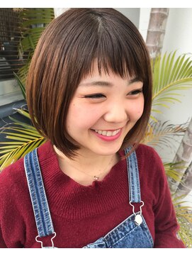 ヘアデザイン ダブル(hair design Double) ミニボブ